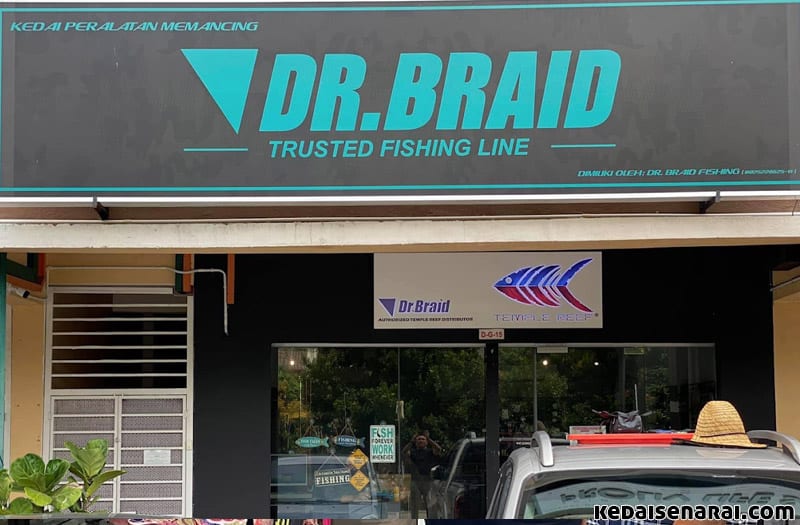 alamat kedai pancing Dr.Braid Fishing