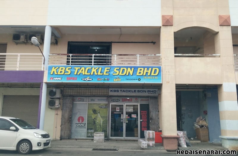 alamat kedai pancing KBS Tackle Sdn Bhd