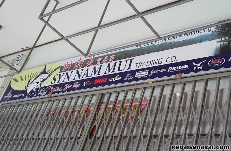 alamat kedai pancing Sin Nam Mui Tackle Trading