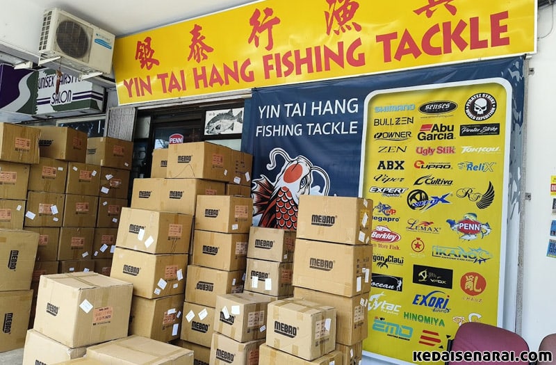 alamat kedai pancing Yin Tai Hang Fishing Tackle