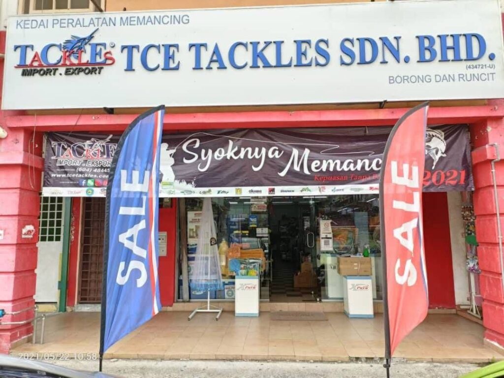 tce tackles sdn bhd. kedai pancing kuala selangor