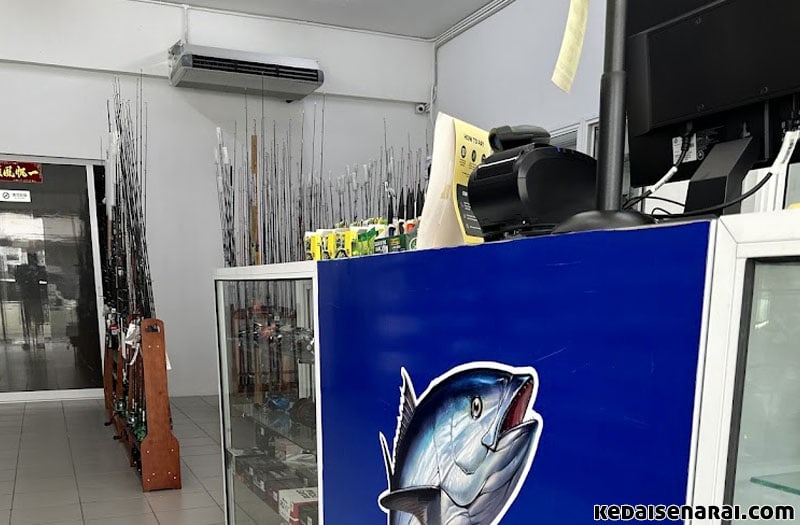 waktu operasi Borneo Fishing Tackle