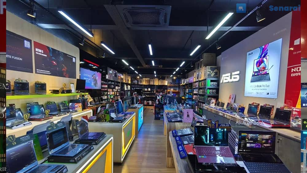 kedai komputer setia alam paling best