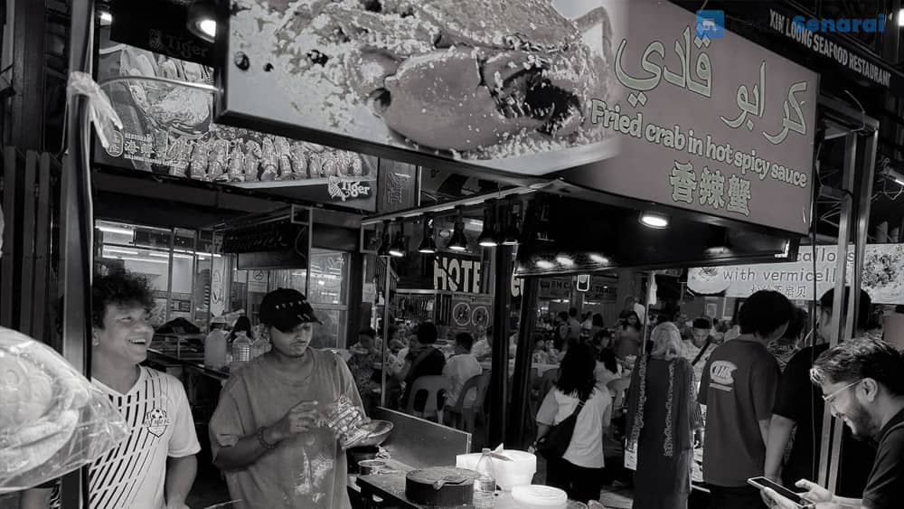 sejarah jalan alor night market