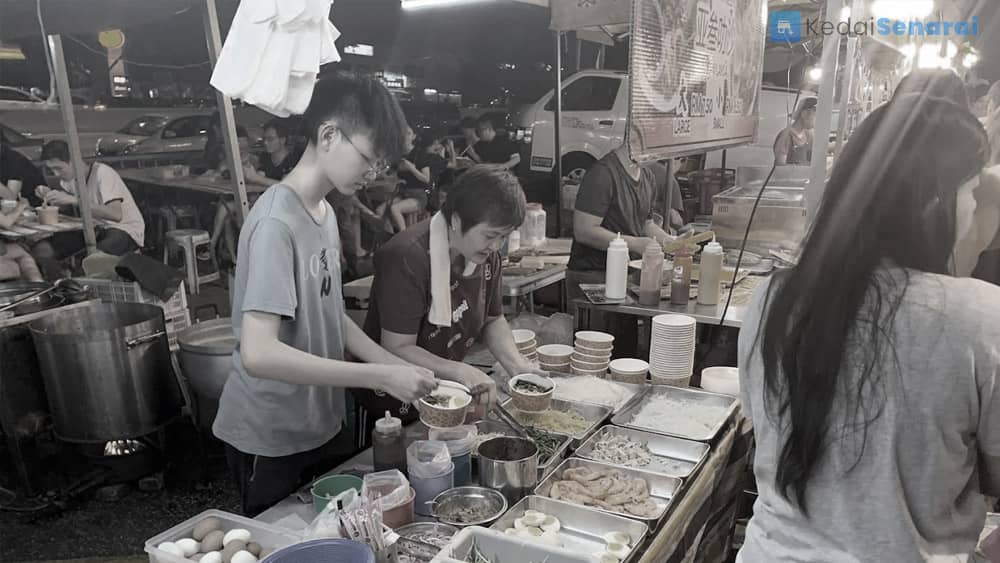sejarah pasar malam taman connaught