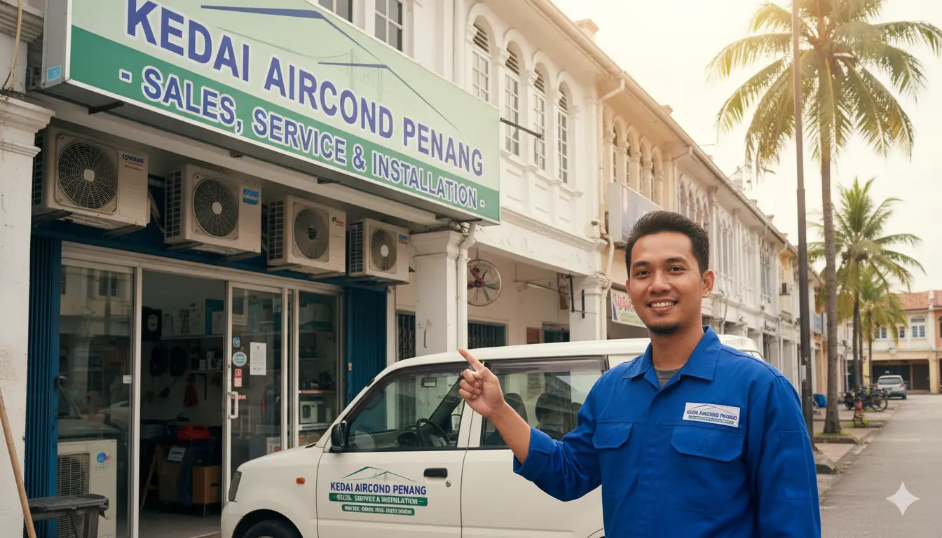 kedai aircond penang