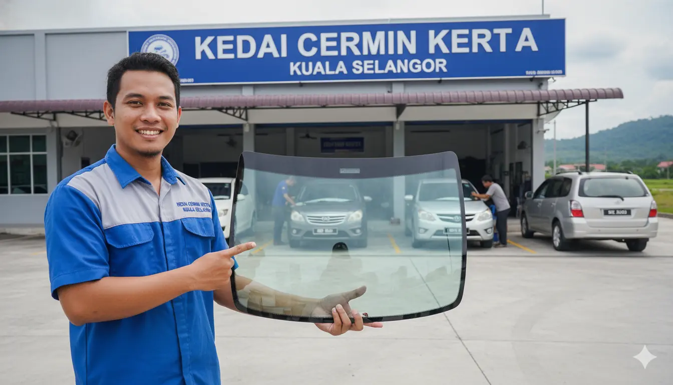 kedai cermin kereta kuala selangor