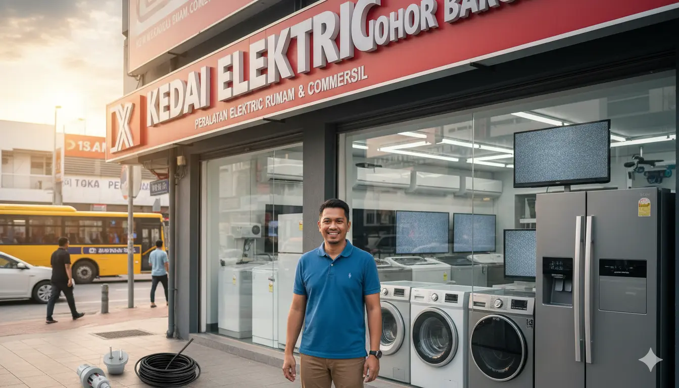 kedai elektrik johor bahru