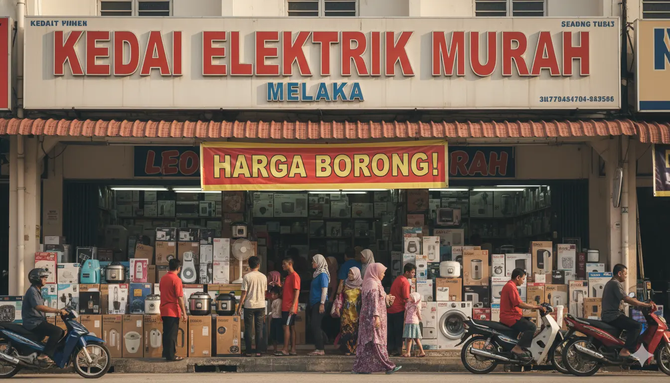 kedai elektrik murah melaka