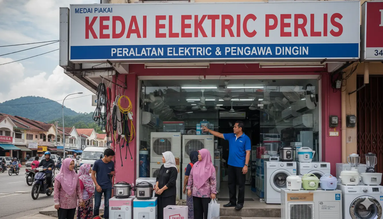 kedai elektrik perlis