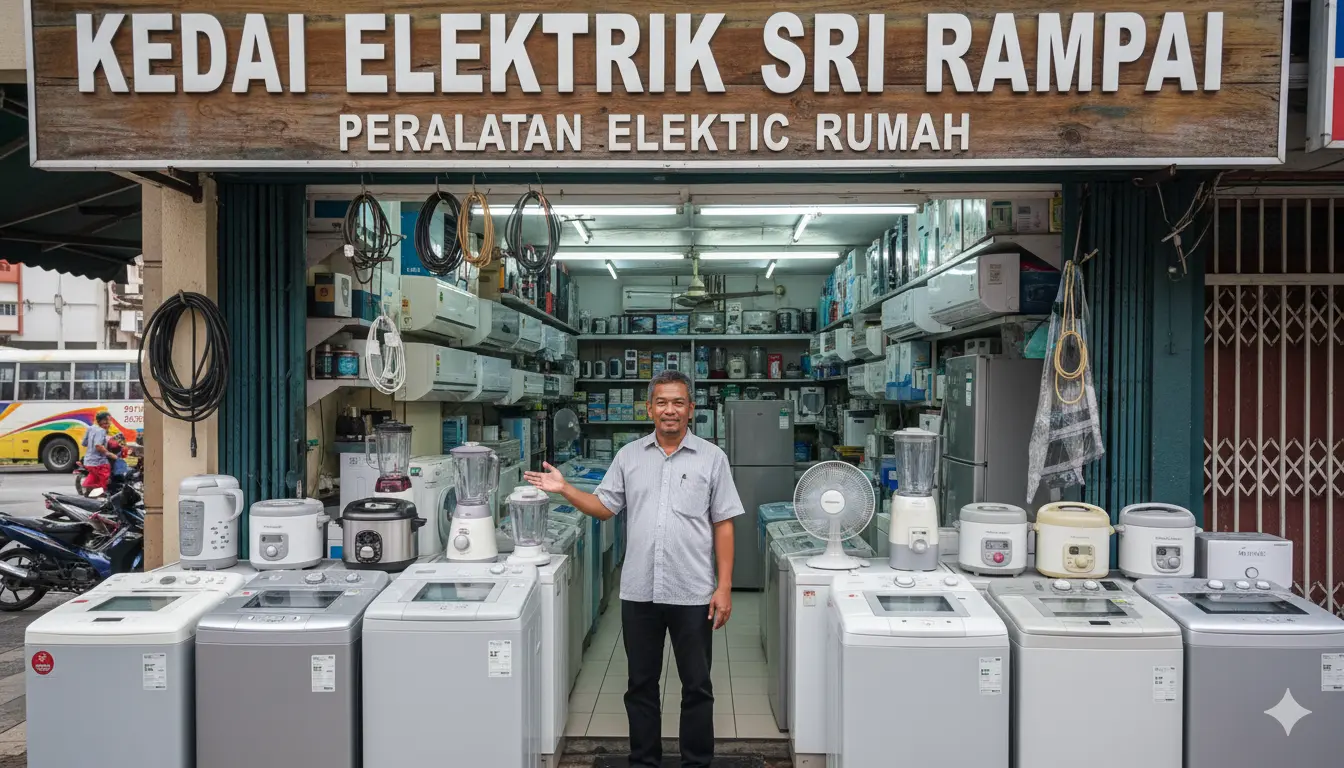 kedai elektrik sri rampai