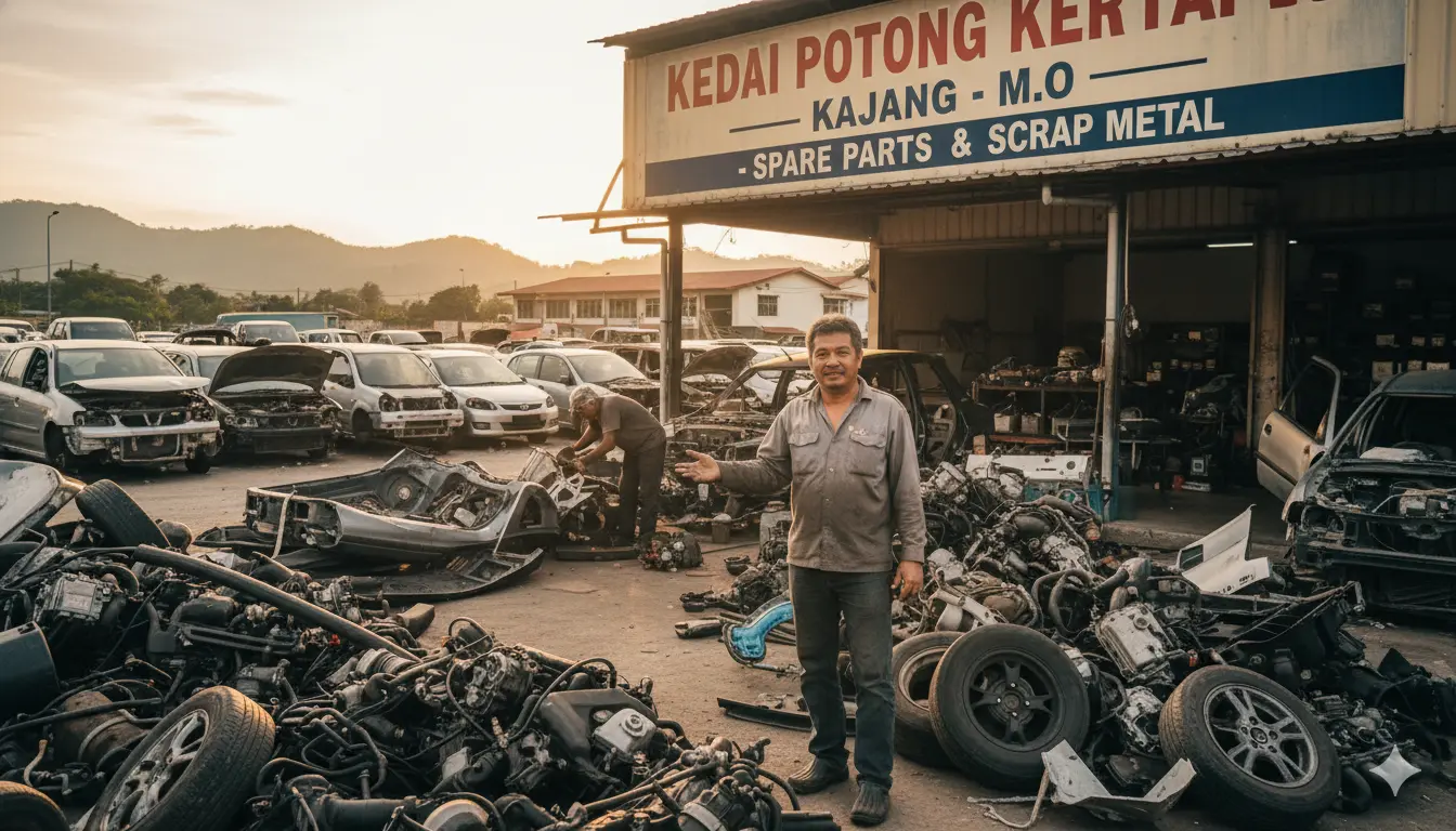 kedai potong kereta kajang